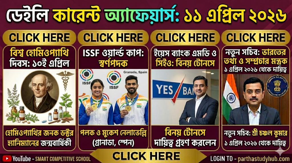 daily current affairs 11 th april 2026